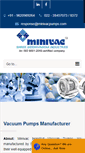 Mobile Screenshot of minivacpumps.com